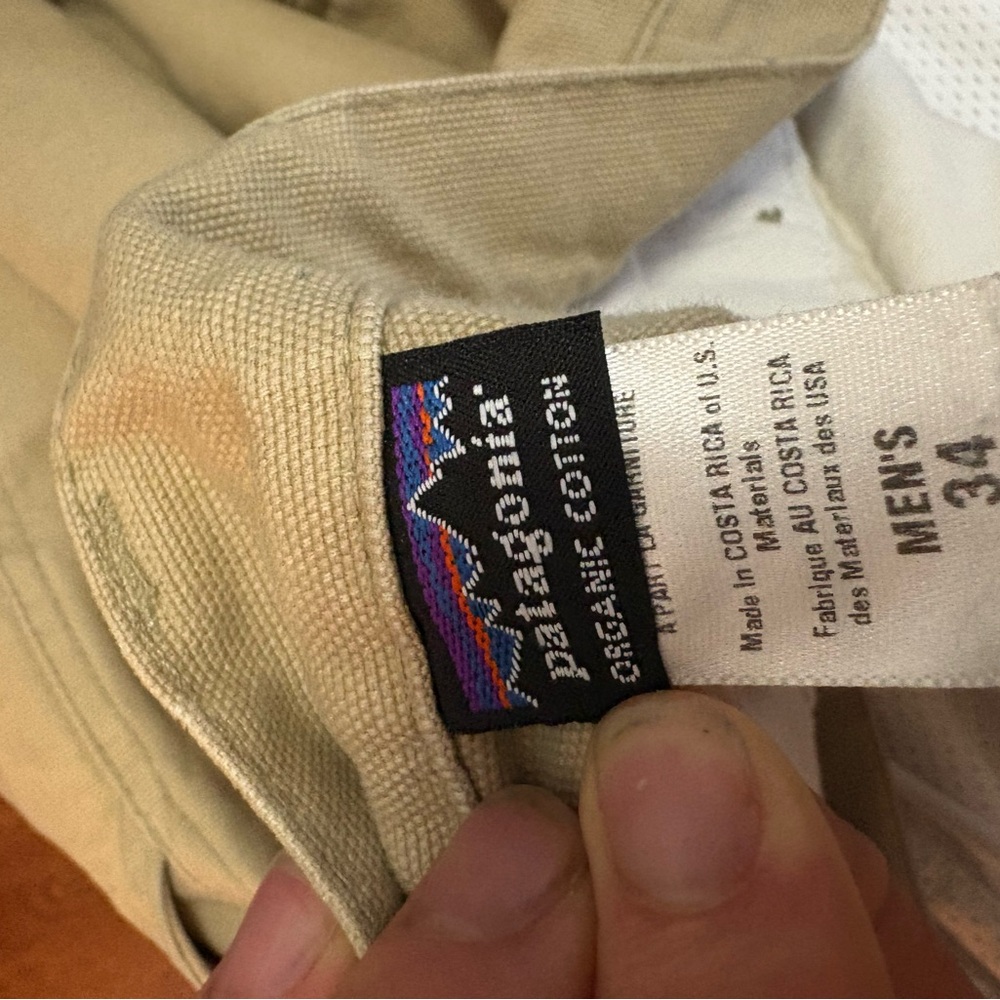 Patagonia Men's Organic Cotton Chinos - Tan